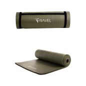 Ravel Konfor Zemin 15 Mm Taşıma Askılı Pilates Minderi Yoga Matı Haki