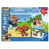 Ravensburger Paw Patrol 3x49 Parça Puzzle