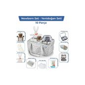 Ravéon Bebek Bakım Çantası Yenidoğan Bebek Hediye Seti ve Bakım Çantası