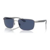 Ray-Ban 0RB3737 004/80 60 Gri Unisex Güneş Gözlüğü