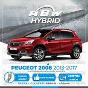 RBW Peugeot 2008 2013-2017 Ön Hybrid Silecek Takımı