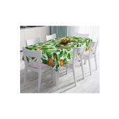 RealHomes 3260 Summer Tropikal Desenli Özel Tasarımlı Leke Tutmaz 90x90 cm Masa Örtüsü