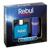 Rebul Men Sport EDT 100 ml Erkek Parfümü + 150 ml Sprey Deodorant Seti