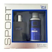 Rebul Sport EDT 100 ml Erkek Parfümü + 150 ml Sprey Deodorant Seti