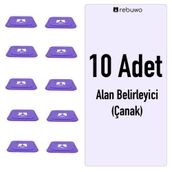 Rebuwo Alan Belirleyici 10 Adet Antrenman Çanağı
