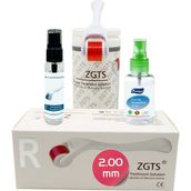 Red Love Dermaroller 2.00MM Titanyum 540 Iğneli Vücut Bölgesi Için Beyaz Derma Roller