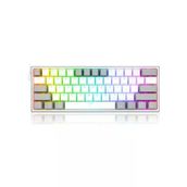 Redragon K617 Fızz Rgb Red Swıtch Beyaz Gri Mekanik Oyuncu Klavyesi