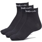Reebok GH8166 Act Core Ankle Sock 3P Siyah Erkek Çorap