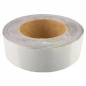 Reflektif Fosfor Şerit Bant Reflektör Beyaz 4cm x 25 Metre
