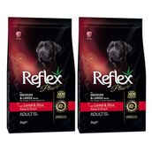 Reflex 2x3 kg Plus Kuzu Etli Pirinçli Orta Büyük Irk Yetişkin Kuru Köpek Maması