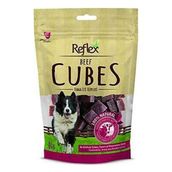 Reflex Biftekli Dilim Küp Köpek Ödülü 80 gr Yüksek Proteinli Doğal İçerik ile Sağlıklı Ödül