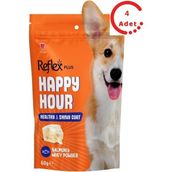 Reflex Happy Hour Sağlık ve Parlak Tüyler Için Destekleyici Köpek Ödülü 60 gr x 4 Adet