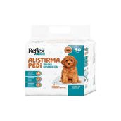Reflex Köpek Çiş Pedi Kaka Pedi Tuvalet Eğitim Pedi Kaymaz Yapışkanlı Çiş Pedi Kaka Pet Çiş Pet 30 Adet Evcil Hayvan Pedi