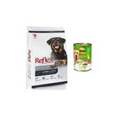 Reflex Kuzulu Pirinçli Yetişkin Köpek Maması 3 kg, Cans Köpek Konservesi Hediyeli