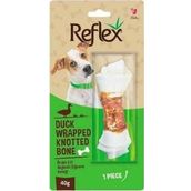 Reflex Ördek Etli Düğümlü Çiğneme Kemiği 40 gr Köpek Ödülü