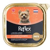 Reflex Pate Kuzu Et.balkabak Mini Irk 85 gr Köpek Mama