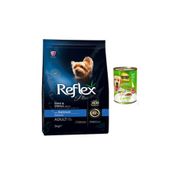 Reflex Plus Mini & Small Salmon Yetişkin Köpek Maması 3 kg + Cans Beef Konservesi Hediyeli