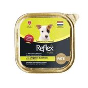 Reflex Plus Pate Organik Somonlu Mini ve Küçük Irklar İçin 85 gr Yavru Köpek Konservesi