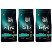 Reflex Plus Somonlu Kısırlaştırılmış Yetişkin 3x1.5 kg Kedi Maması