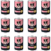 Reflex Plus Sos İçinde Et Parçacıklı Somonlu 12x400 gr Yetişkin Köpek Konservesi