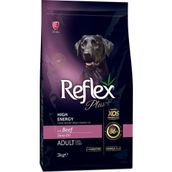 Reflex Plus Yüksek Aktiviteli Dana Etli 3 kg Yetişkin Köpek Maması