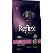 Reflex Plus Yüksek Aktiviteli Dana Etli 3x3 kg Yetişkin Köpek Maması