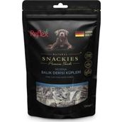 Reflex Snackies Natural Balık Derisi Küpleri Tahılsız 130 gr Köpek Ödül Maması