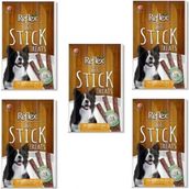 Reflex Stick Biftekli 5'li 3x11 gr Köpek Ödül Çubuğu