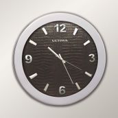 Regal 0085 SD Metal Kasa 41 Cm. Düz Deri Kadran Duvar Saati