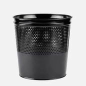 Regalux Metal Siyah Çöp Kovası