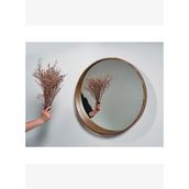 Rehome Yuvarlak Ahşap Çerçeveli Dekoratif Ayna - No:259 (70 cm)