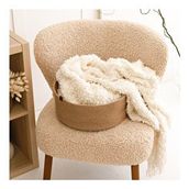 Rek Home Jüt Halat Düzenleyici Saklama Dekoratif 35x15 cm Hasır Sepet Organizer