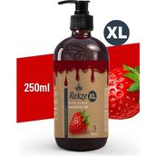Rekze Masaj Yağı 250 ml Çilekli - Etkili- Yenilebilir - Aroma Terapi ile Romantik Bir Deneyim - Şeffaf