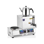 Remta 15 Model Tek Demlikli Elektrikli Çay Kazanı-çay Ocağı-13 Lt. K30 - 1 Adet Demlik Hediyeli