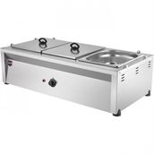 Remta 3'lü Elektrikli Üstü Benmari Set