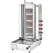 Remta 4 Radyanlı Doğalgazlı Alttan Motorlu Döner Ocağı Makinası