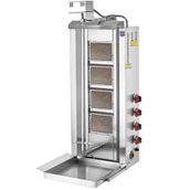Remta 4 Radyanlı Doğalgazlı Üstten Motorlu Döner Ocağı Makinası