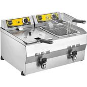 Remta R111 Elektrikli 5400 W 10+10 lt Isı Ayarlı Fritöz