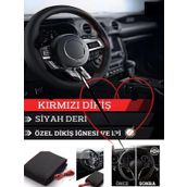 RENAULT 19 Uyumlu Araç,Araba,Oto direksiyon kılıfı mavi dikiş