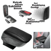 Renault Clio 4 Kolçak Kızaklı Plastik Ayaklı