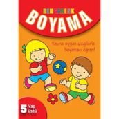 Rengarenk Boyama - 5 Yaş Üstü - Parıltı Komisyon Kollektif Heyet-Kurul-Komisyon