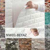 Renkli Duvarlar NW01 4 mm Duvar Kağıdı