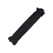 Renkli Iskota Halat 6Mm 10 Metre Siyah