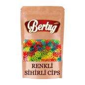 Renkli Sihirli Cips Yağda Açılan Suriye Cipsi 250 gr