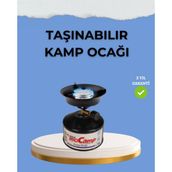 Renklime Kompakt ve Hafif Kamp Ocağı Seti Gaz Tüplü