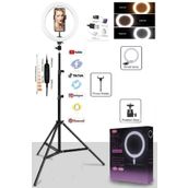 Renksan Rıng Fıll Lıght Led Selfie Halka Işık 24w 5500k Tripod Akıllı Telefon Makyaj