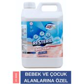 Resteril Alkolsüz Bebek - Çocuk Dezenfektan Yüzey Hijyen Spreyi 5 L