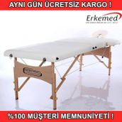 RestPro Classic 2 Krem Renk Katlanabilir Masaj Masası