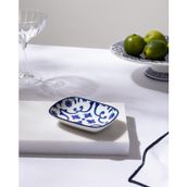 Reve Bleu Ellis Tabak - 12 cm - Mavi/Beyaz