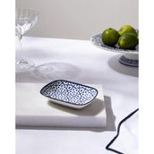 Reve Bleu Lucida Tabak - 12 cm - Mavi/Beyaz